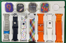 i50 suit max dual smart watches ( ultra 2 + watch 9) with 7 Straps
